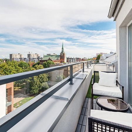 Amber Q4Apartments Gdańsk Exteriör bild