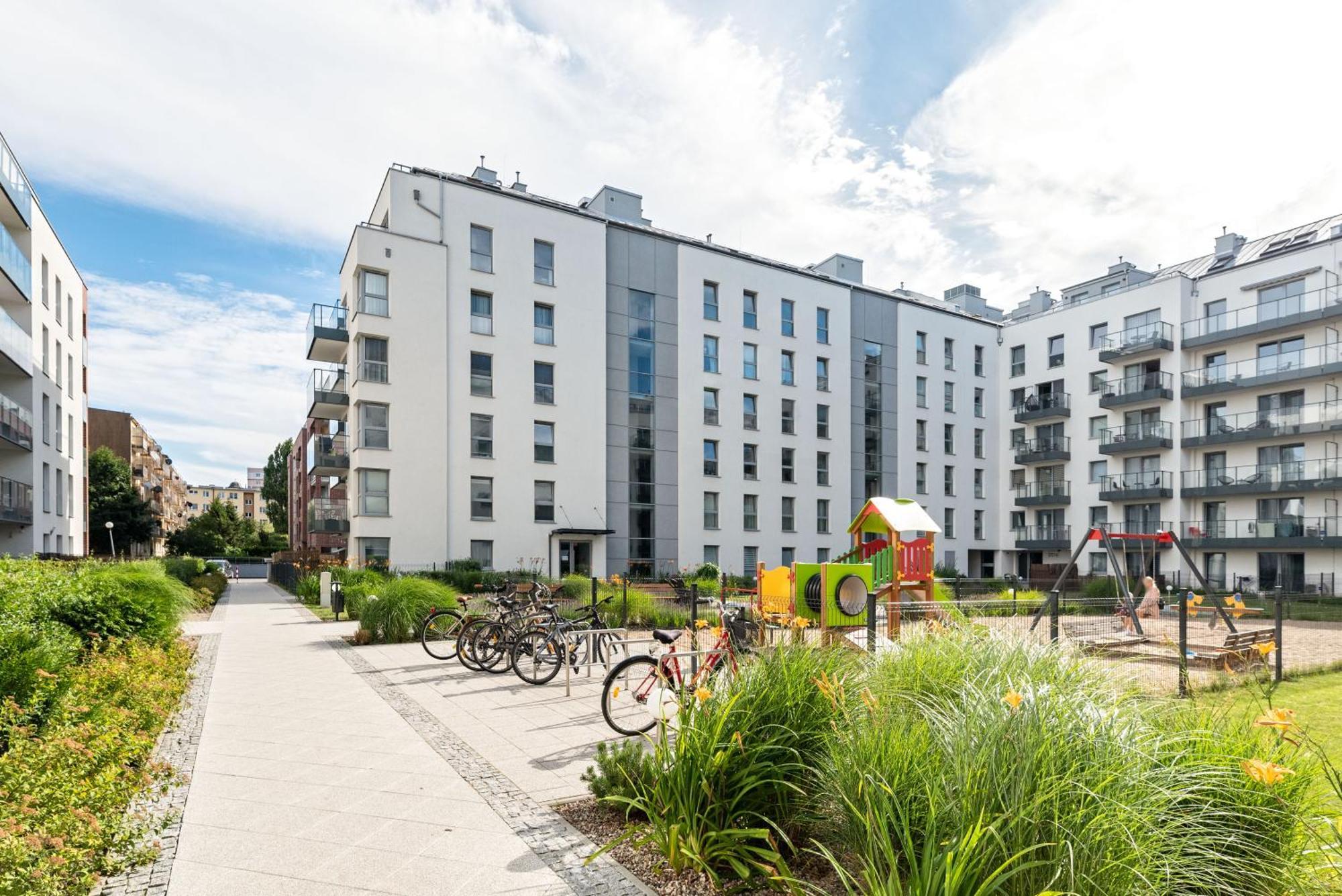 Amber Q4Apartments Gdańsk Exteriör bild