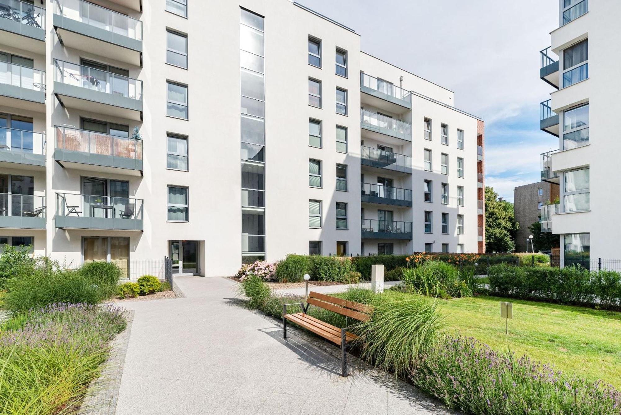 Amber Q4Apartments Gdańsk Exteriör bild